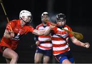 18 January 2018; Enda Heffernan of Cork Institute of Technology in action against Michael Breen of University College Cork during the Electric Ireland HE GAA Fitzgibbon Cup Group A Round 2 match between Cork Institute of Technology and University College Cork at Cork IT, in Bishopstown, Cork.  Photo by Matt Browne/Sportsfile