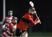 18 January 2018; Darragh Fitzgibbon of University College Cork in action against Michael Ryan of Cork Institute of Technology during the Electric Ireland HE GAA Fitzgibbon Cup Group A Round 2 match between Cork Institute of Technology and University College Cork at Cork IT, in Bishopstown, Cork.  Photo by Matt Browne/Sportsfile