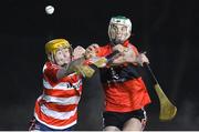 18 January 2018; Kevin Galvin of Cork Institute of Technology in action against Shane Kingston of University College Cork during the Electric Ireland HE GAA Fitzgibbon Cup Group A Round 2 match between Cork Institute of Technology and University College Cork at Cork IT, in Bishopstown, Cork.  Photo by Matt Browne/Sportsfile