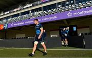 19 January 2018; Jordi Murphy during the Leinster Rugby captains run at the Altrad Stadium in Montpellier, France. Photo by Ramsey Cardy/Sportsfile