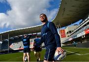 19 January 2018; Jamison Gibson-Park during the Leinster Rugby captains run at the Altrad Stadium in Montpellier, France. Photo by Ramsey Cardy/Sportsfile