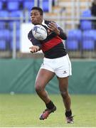 19 January 2018; Jamie Ukagba of The High School during the Bank of Ireland Leinster Schools Vinnie Murray Cup Round 2 match between The King’s Hospital and The High School at Donnybrook Stadium in Dublin. Photo by Matt Browne/Sportsfile