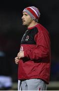 23 December 2017; Ulster scrum coach Aaron Dundon during the Guinness PRO14 Round 11 match between Connacht and Ulster at the Sportsground in Galway. Photo by Ramsey Cardy/Sportsfile
