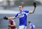 30 December 2017; Robbie Donagher of Laois during the Bord na Móna O’Byrne Cup Group 4 First Round match between Westmeath and Laois at TEG Cusack Park in Westmeath. Photo by Ramsey Cardy/Sportsfile