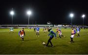 19 January 2018; Bray Wanderers players warm-up before the Preseason Friendly match between Bray Wanderers and UCD at the Carlisle Grounds in Wicklow. Photo by Piaras Ó Mídheach/Sportsfile