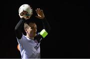 19 January 2018; Derek Pender of Bohemians during the Preseason Friendly match between Bohemians and Shelbourne at the FAI National Training Centre in Abbotstown in Dublin. Photo by Eóin Noonan/Sportsfile