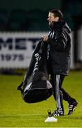 19 January 2018; UCD manager Collie O'Neill before the Preseason Friendly match between Bray Wanderers and UCD at the Carlisle Grounds in Wicklow. Photo by Piaras Ó Mídheach/Sportsfile