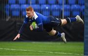 20 January 2018; Gavin Mullin of Leinster A scores his side's first try during the British & Irish Cup Round 6 match between Leinster ‘A’ and Doncaster Knights at Donnybrook Stadium in Dublin. Photo by Brendan Moran/Sportsfile