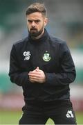 20 January 2018; Greg Bolger of Shamrock Rovers warming up ahead of the Pre-season Friendly match between Shamrock Rovers and Cobh Ramblers at Tallaght Stadium in Dublin. Photo by Eóin Noonan/Sportsfile