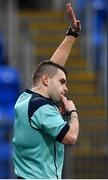 20 January 2018; Referee Mike English during the British & Irish Cup Round 6 match between Leinster ‘A’ and Doncaster Knights at Donnybrook Stadium in Dublin. Photo by Brendan Moran/Sportsfile