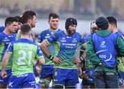 20 January 2018; Connacht captain John Muldoon talks to his teammates during the European Rugby Challenge Cup Pool 5 Round 6 match between Connacht and Oyonnax at the Sportsground in Galway. Photo by Seb Daly/Sportsfile