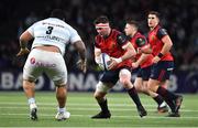 14 January 2018; Peter O’Mahony of Munster in action against Ben Tameifuna of Racing 92 during the European Rugby Champions Cup Pool 4 Round 5 match between Racing 92 and Munster at the U Arena in Paris, France. Photo by Brendan Moran/Sportsfile