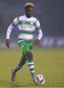 20 January 2018; Emanuell Lawal of Shamrock Rovers during the Pre-season Friendly match between Shamrock Rovers and Cobh Ramblers at Tallaght Stadium in Dublin. Photo by Eóin Noonan/Sportsfile
