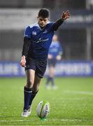 20 January 2018; Harry Byrne of Leinster A during the British & Irish Cup Round 6 match between Leinster ‘A’ and Doncaster Knights at Donnybrook Stadium in Dublin. Photo by Brendan Moran/Sportsfile