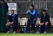 20 January 2018; Barry Daly, left, and Ian Nagle of Leinster A sit in the sin bin during the British & Irish Cup Round 6 match between Leinster ‘A’ and Doncaster Knights at Donnybrook Stadium in Dublin. Photo by Brendan Moran/Sportsfile