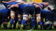 20 January 2018; A general view of a scrum during the British & Irish Cup Round 6 match between Leinster ‘A’ and Doncaster Knights at Donnybrook Stadium in Dublin. Photo by Brendan Moran/Sportsfile