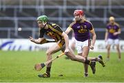 20 January 2018; Joey Holden of Kilkenny in action against Eanna Martin of Wexford during the Bord na Mona Walsh Cup Final match between Kilkenny and Wexford at Nowlan Park in Kilkenny. Photo by Matt Browne/Sportsfile