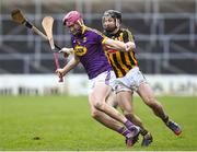 20 January 2018; Paudie Foley of Wexford in action against Conor Fogarty of Kilkenny during the Bord na Mona Walsh Cup Final match between Kilkenny and Wexford at Nowlan Park in Kilkenny. Photo by Matt Browne/Sportsfile