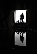 21 January 2018; Daniel Cafferkey of Sligo makes his way to the pitch prior to the Connacht FBD League Round 5 match between Sligo and Mayo at James Stephen's Park in Ballina, Co Mayo. Photo by Seb Daly/Sportsfile