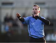 21 January 2018; Referee Eamon O'Grady during the Connacht FBD League Round 5 match between Sligo and Mayo at James Stephen's Park in Ballina, Co Mayo. Photo by Seb Daly/Sportsfile