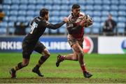 21 January 2018; Charles Piutau of Ulster in action against Danny Cipriani of Wasps during the European Rugby Champions Cup Pool 1 Round 6 match between Wasps and Ulster at Ricoh Arena in Coventry, England. Photo by Ramsey Cardy/Sportsfile