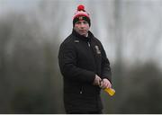 21 January 2018; IT Carlow manager DJ Carey ahead of the Electric Ireland HE GAA Fitzgibbon Cup Group D Round 1 match between IT Carlow and Mary Immaculate College Limerick at Heywood Community School in Laois. Photo by Eóin Noonan/Sportsfile