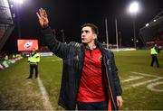 21 January 2018; Ian Keatley of Munster following the European Rugby Champions Cup Pool 4 Round 6 match between Munster and Castres at Thomond Park in Limerick. Photo by Stephen McCarthy/Sportsfile