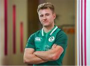22 January 2018; Jonny Stewart in attendance during the Ireland U20 Rugby Press Conference at PwC Head Office in Spencer Dock, Dublin. Photo by David Fitzgerald/Sportsfile