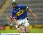 31 July 2003; Tony Scroope of Tipperary U21 in action during the Erin Munster Under 21 Hurling Final between Tipperary and Cork at Semple Stadium in Thurles, Co. Tipperary. Photo by Damien Eagers/Sportsfile
