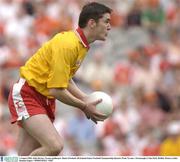 3 August 2003; John Devine, Tyrone goalkeeper. Bank of Ireland All-Ireland Senior Football Championship Quarter Final, Tyrone v Fermanagh, Croke Park, Dublin. Picture credit; Damien Eagers / SPORTSFILE *EDI*