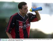 27 July 2003; Dave Morrison of Bohemians during the Carlsberg FAI Cup 2nd Round match between Dundalk and Bohemians at Oriel Park in Dundalk. Photo by David Maher/Sportsfile