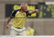4 August 2003; Kerry manager Páidí Ó Sé shouts instructions to his players during the Bank of Ireland All-Ireland Senior Football Championship Quarter Final between Kerry and Roscommon at Croke Park in Dublin. Photo by Brendan Moran/Sportsfile