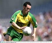 4 August 2003; Brendan Devenney of Donegal in action during the Bank of Ireland All-Ireland Senior Football Championship Quarter Final match between Galway and Donegal at Croke Park Dublin. Photo by Brendan Moran/Sportsfile