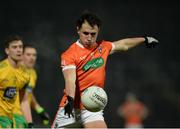 20 January 2018; Stephen Sheridan of Armagh during the Bank of Ireland Dr. McKenna Cup semi-final match between Donegal and Armagh at Mac Celtic Park in Derry. Photo by Oliver McVeigh/Sportsfile