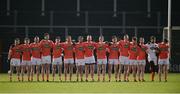 20 January 2018; The Armagh team prior to the Bank of Ireland Dr. McKenna Cup semi-final match between Donegal and Armagh at Mac Celtic Park in Derry. Photo by Oliver McVeigh/Sportsfile