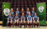 23 January 2018; The GMIT Galway squad before the CUFL Women’s Futsal Final match at Waterford IT Arena in Waterford. Photo by Matt Browne/Sportsfile