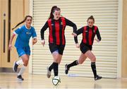 23 January 2018; Lauren Dwyer of Carlow IT in action against Maynooth University during the CUFL Women’s Futsal Final cup match between Carlow IT and Maynooth University at Waterford IT Arena in Waterford. Photo by Matt Browne/Sportsfile