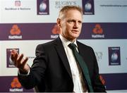 24 January 2018; Ireland head coach Joe Schmidt in attendance at the Natwest Six Nations 2018 launch at Syon Park in London, England. Photo by Ian Walton/Sportsfile