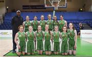 24 January 2018; Muckross Park College squad ahead of the Subway All-Ireland Schools U16B Girls Cup Final match between Muckross Park College and Presentation SS Tralee at the National Basketball Arena in Tallaght, Dublin. Photo by Eóin Noonan/Sportsfile