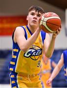 25 January 2018; Rapolas Buivydas of CBS The Green during the Subway All-Ireland Schools U16A Boys Cup Final match between St Mary's CBS The Green Tralee, Kerry, and St Malachy's, Belfast, Antrim, at the National Basketball Arena in Tallaght, Dublin. Photo by Brendan Moran/Sportsfile