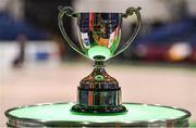 26 January 2018; A general view of the trophy prior to the Hula Hoops IWA Wheelchair Basketball Final match between Killester WBC and Ballybrack WBC at the National Basketball Arena in Tallaght, Dublin. Photo by Brendan Moran/Sportsfile