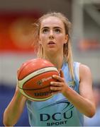 26 January 2018; Nicole Clancy of DCU Mercy during the Hula Hoops Under 20 Women’s National Cup Final match between Brunell and DCU Mercy at the National Basketball Arena in Tallaght, Dublin. Photo by Brendan Moran/Sportsfile
