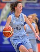 26 January 2018; Rachel Huijsdens of DCU Mercy during the Hula Hoops Under 20 Women’s National Cup Final match between Brunell and DCU Mercy at the National Basketball Arena in Tallaght, Dublin. Photo by Brendan Moran/Sportsfile
