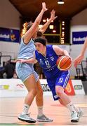 27 January 2018; Meadhbh McCarthy of Glanmire in action against Niamh Kenny of DCU Mercy during the Hula Hoops Under 18 Women’s National Cup Final match between Glanmire and DCU Mercy at the National Basketball Arena in Tallaght, Dublin. Photo by Brendan Moran/Sportsfile
