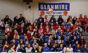 27 January 2018; Glanmire supporters watch on during the Hula Hoops Under 18 Women’s National Cup Final match between Glanmire and DCU Mercy at the National Basketball Arena in Tallaght, Dublin. Photo by Eóin Noonan/Sportsfile