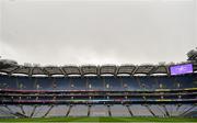 27 January 2018; A general view of Croke Park ahead of the League Division 1B Round 1 match between Dublin and Offaly at Croke Park in Dublin. Photo by Seb Daly/Sportsfile
