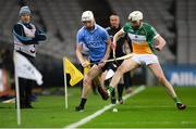 27 January 2018; Shane Barrett of Dublin in action against Dermot Shortt of Offaly during the Allianz Hurling League Division 1B Round 1 match between Dublin and Offaly at Croke Park in Dublin. Photo by Piaras Ó Mídheach/Sportsfile