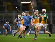 27 January 2018; Chris Crummey of Dublin in action against Dermot Shortt of Offaly during the Allianz Hurling League Division 1B Round 1 match between Dublin and Offaly at Croke Park in Dublin. Photo by Seb Daly/Sportsfile