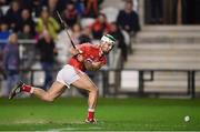 27 January 2018; Shane Kingston of Cork shoots to score his side's first goal during the Allianz Hurling League Division 1A Round 1 match between Cork and Kilkenny at Páirc Uí Chaoimh in Cork. Photo by Stephen McCarthy/Sportsfile