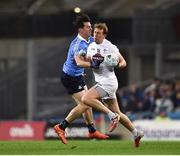 27 January 2018; Paul Cribbin of Kildare in action against Michael Darragh Macauley of Dublin during the Allianz Football League Division 1 Round 1 match between Dublin and Kildare at Croke Park in Dublin. Photo by Seb Daly/Sportsfile